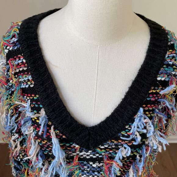 Boutique Brand The Ol Razzle Dazzle Tassel Sweater XL - Picture 7 of 13
